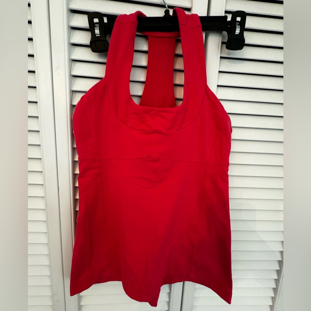 Lululemon Women's Size XS/S  Bright Pink Racerback Athletic Tank Top